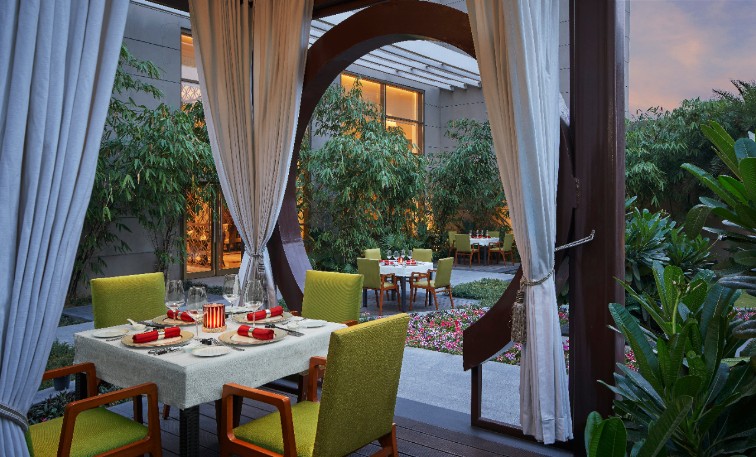 Taj Swarna Amritsar dining view
