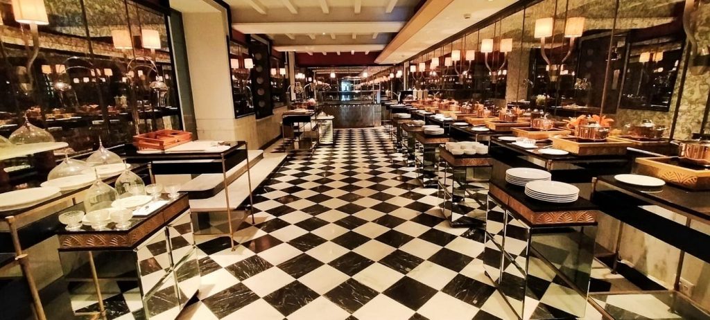 Hotel Bhanwar Niwas Bikaner fine dine area