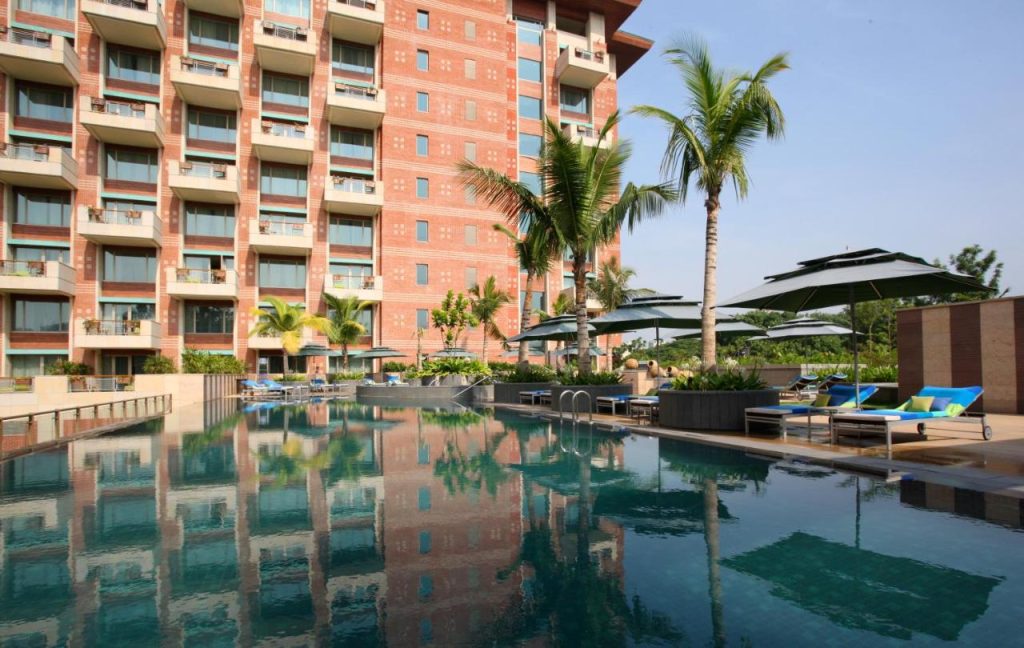 ITC Gardenia Banglore swimming pool