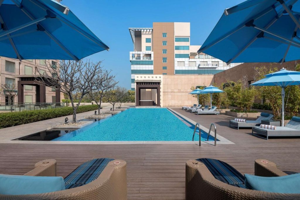 Radisson Blu Amritsar Pool Area Radisson Blu Amritsar Pool Area
