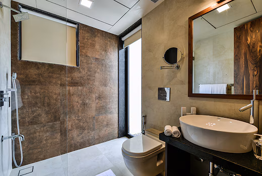 U Tropicana, Alibaug Washroom