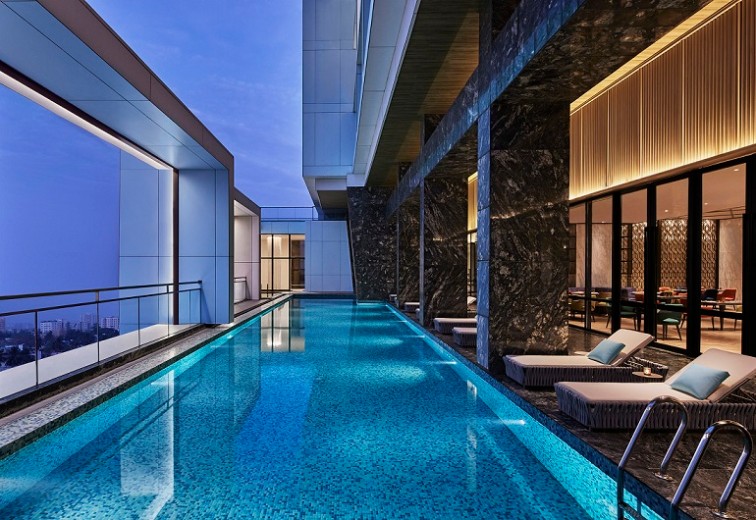 pool outside pool outside