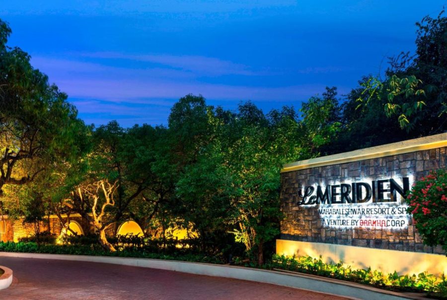 le meridien mahabaleshwar outer enterance view