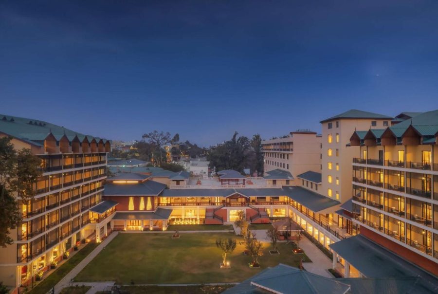 exterior view of radisson kashmir