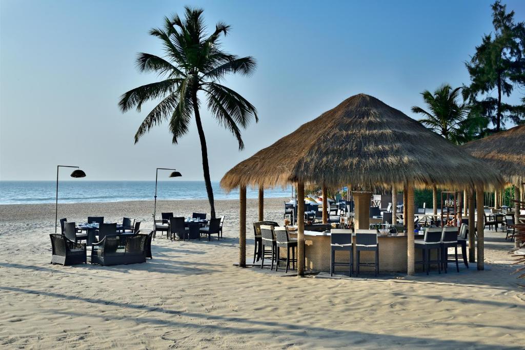 Beach side restaurant of the st.regis goa Beach side restaurant of the st.regis goa