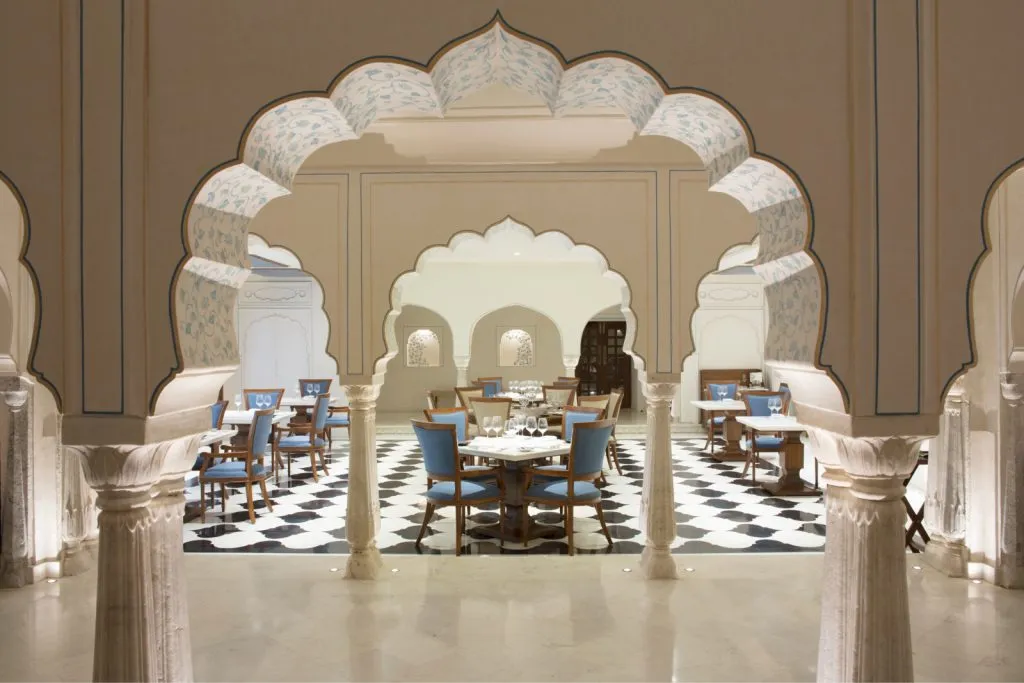 Alila Palace Jaipur- dining room