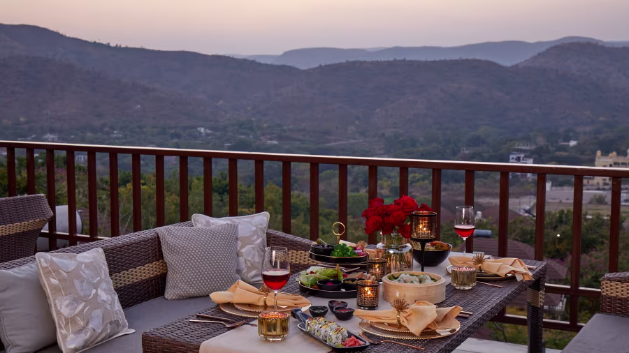 Ananta resort Udaipur - Dinning
