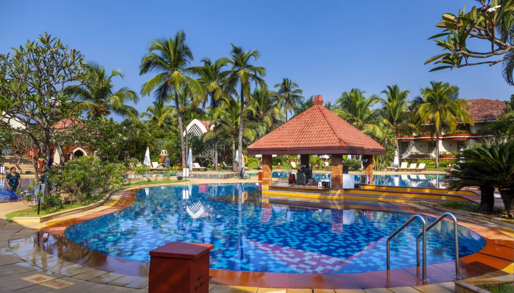 Caravela Goa Pool Area Caravela Goa Pool Area
