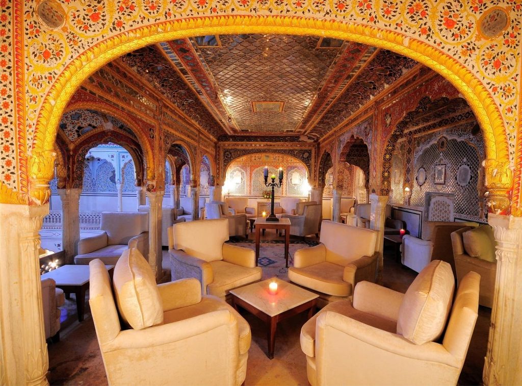 Chomu Palace Jaipur Sitting Area Chomu Palace Jaipur Sitting Area