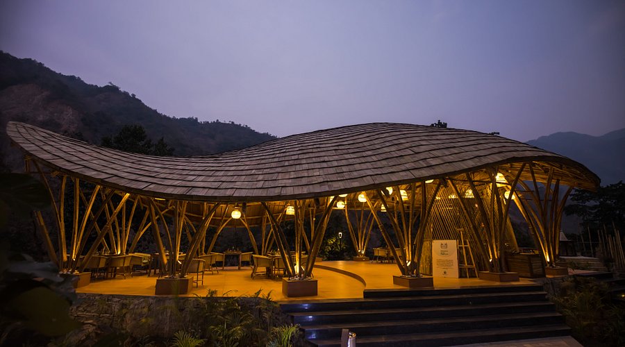 oneness rishikesh top view Night View