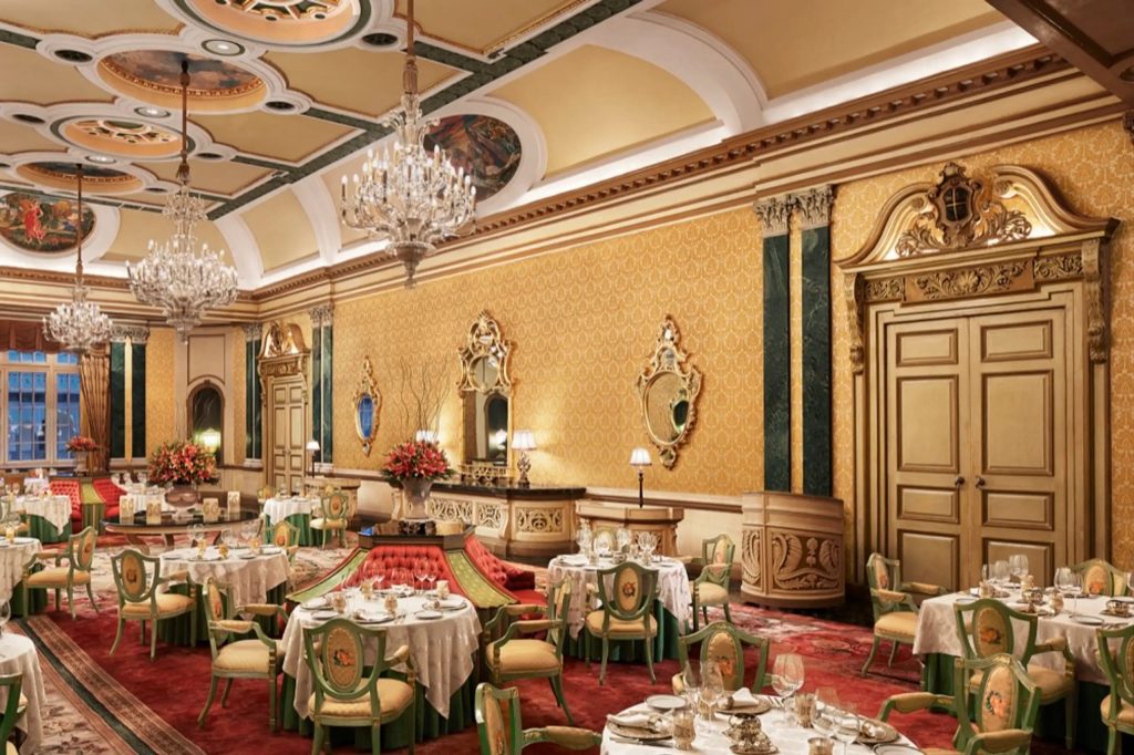 Ram Bagh Palace, Jaipur- dining area
