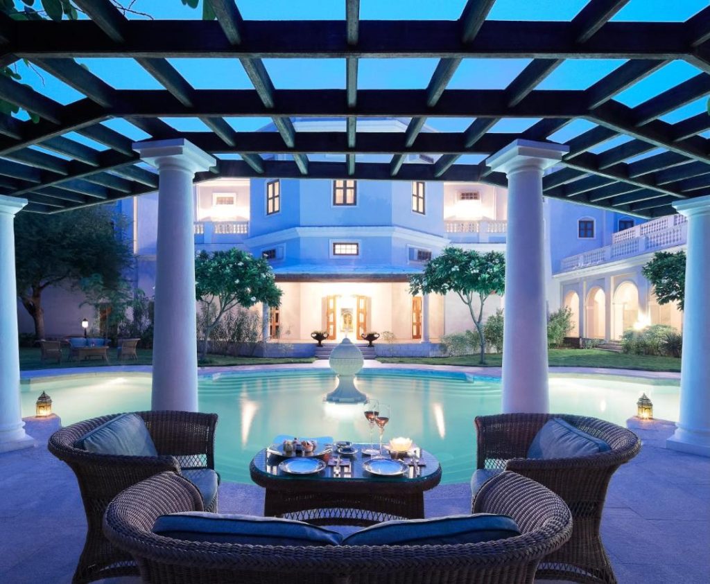 Taj Falaknuma Palace Pool Taj Falaknuma Palace Pool