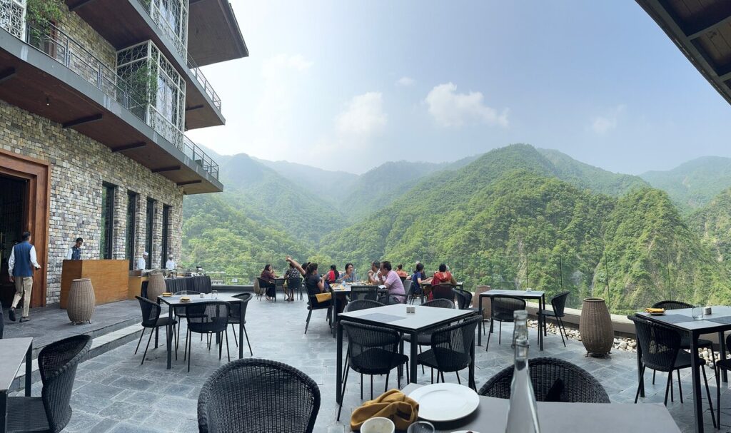 Taj Resort & Spa Rishikesh Outside Dining