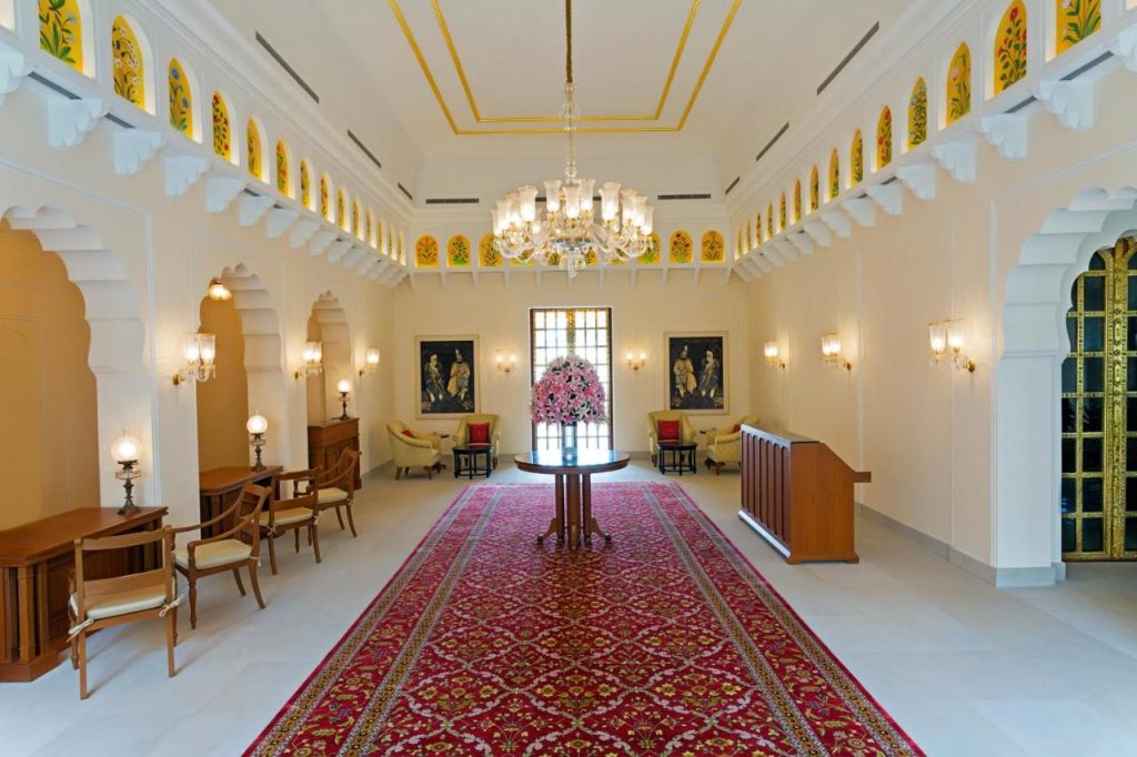 The Oberoi Sukhvilas Spa Resort Chandigarh Reception