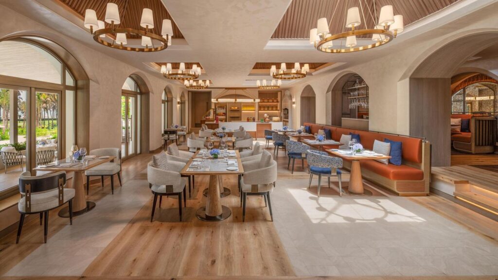 The St Regis Goa Dining Area The St Regis Goa Dining Area