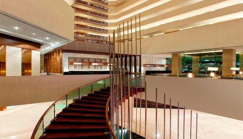 The Westin Hyderabad Stair