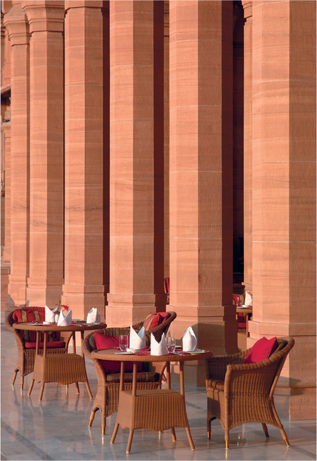 Umaid Bhawan Palace- spa - outdoor dining Umaid Bhawan Palace- spa - outdoor dining
