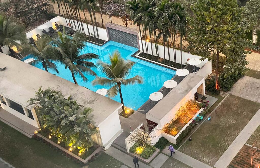 Vivanta Guwahati Pool Area Vivanta Guwahati Pool Area