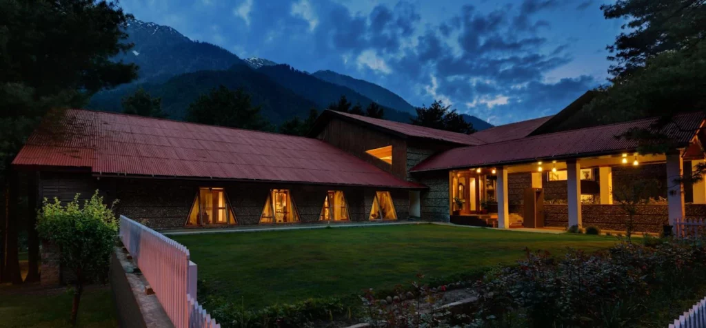 Welcomhotel Pine N Peak Kashmir Night View Welcomhotel Pine N Peak Kashmir Night View