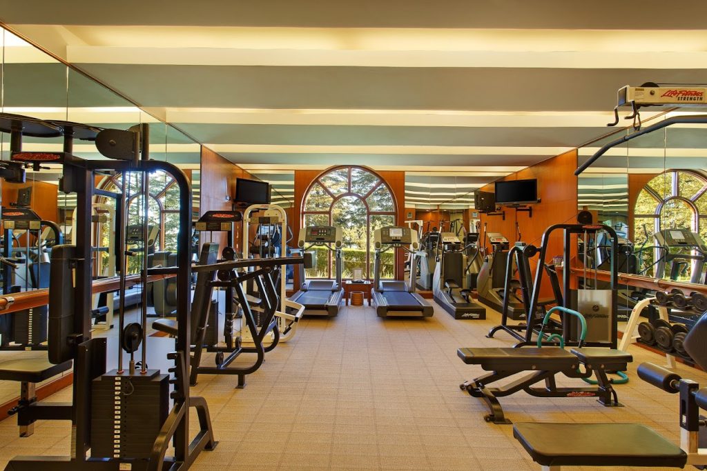 Wildflower Hall hotel, Shimla Gym room