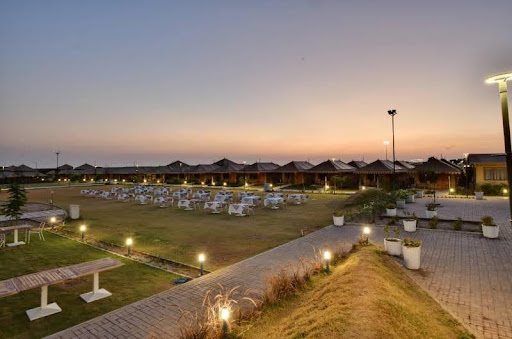 night view of the open lawn night view of the open lawn