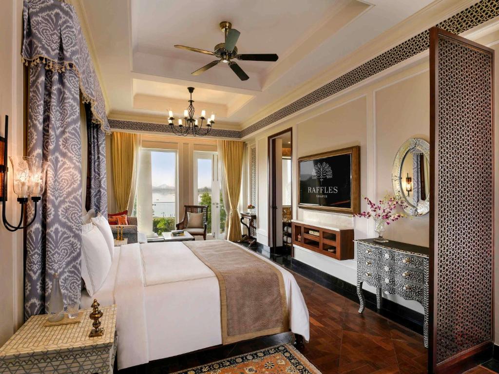 Raffles Udaipur Bedroom