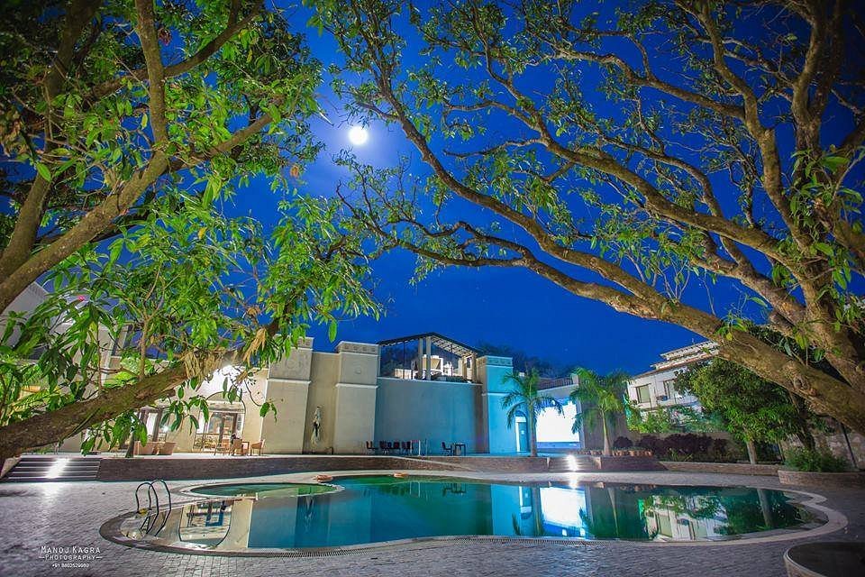The Hridayesh Resort Corbett Pool Area
