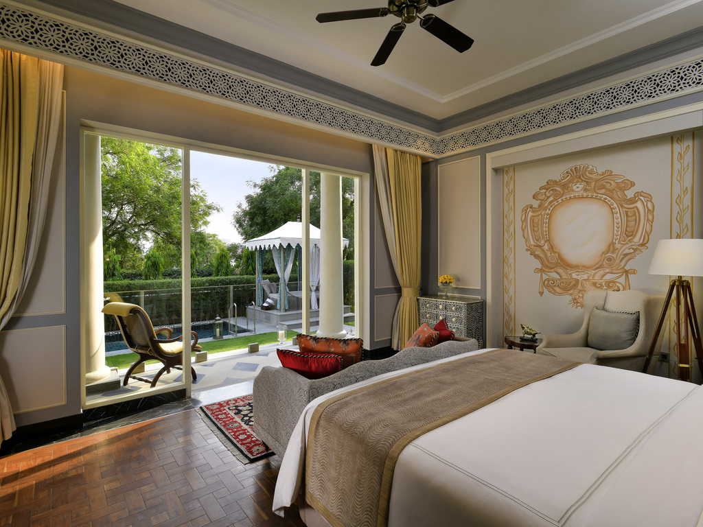 Raffles Udaipur Bedroom