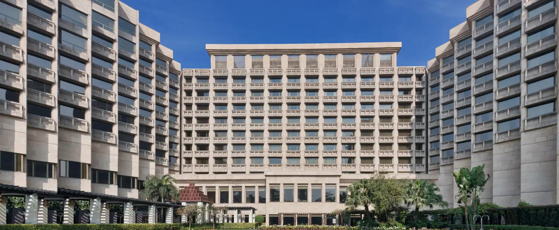 Hyatt Regency Delhi P312 Facade.16x9