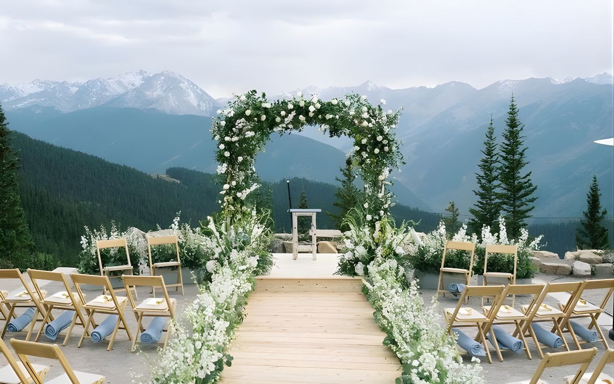 Hillside Wedding