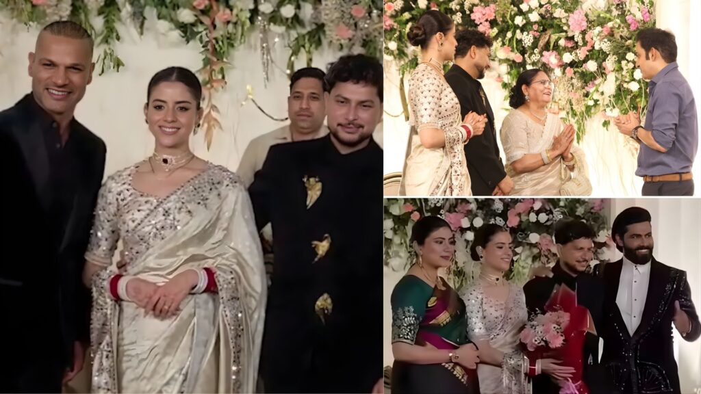 Which Cricketers Attended Kuldeep Yadavs Wedding Reception