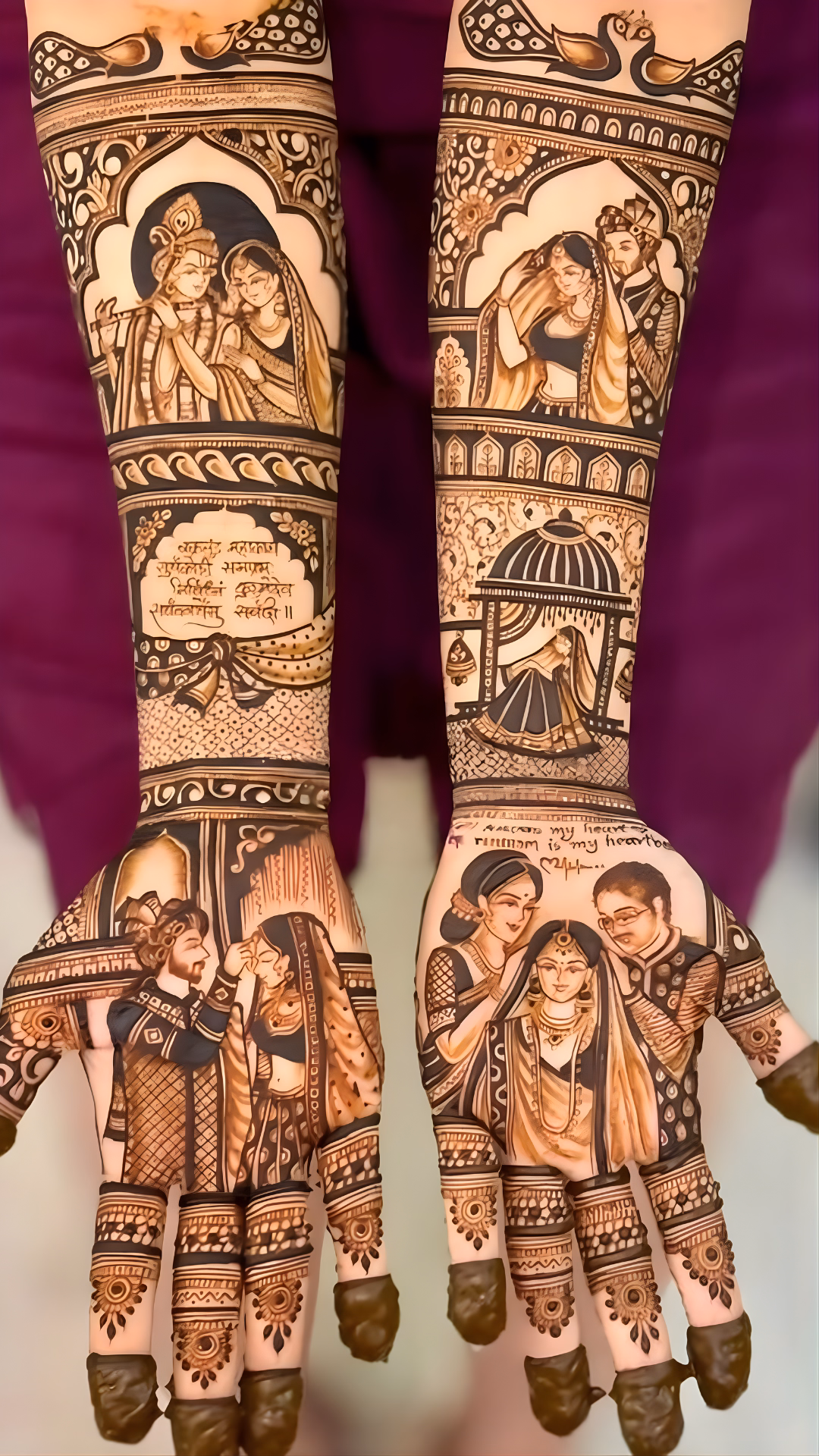Front Hand Mehndi Design