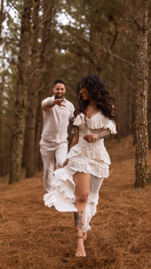 Pre Wedding Shoot Bohemian Outdoor Theme 3