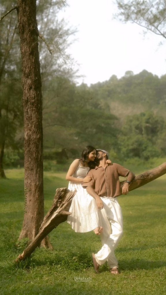 Pre Wedding Shoot Bohemian Outdoor Theme
