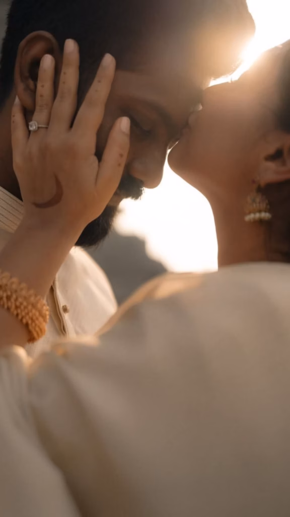 Pre Wedding Shoot The Forehead Kiss 2