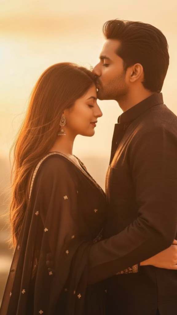 Pre Wedding Shoot The Forehead Kiss