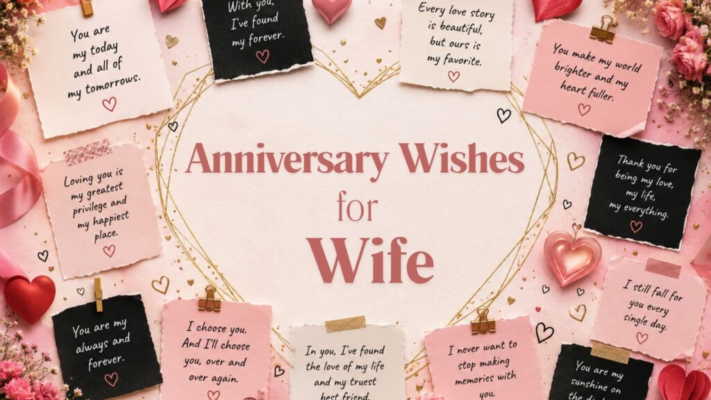 Anniversary Wishes for Wife