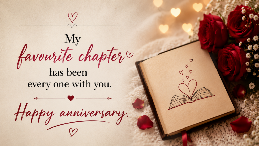 Short Anniversary Wishes for Wife WhatsApp Instagram Captions Status
