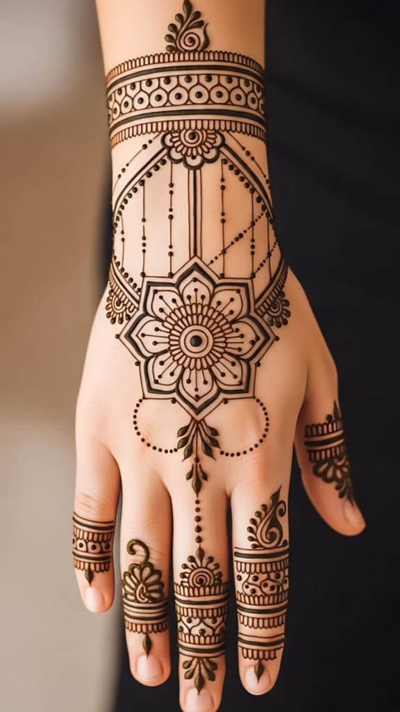 bracelet-style-mehndi-design