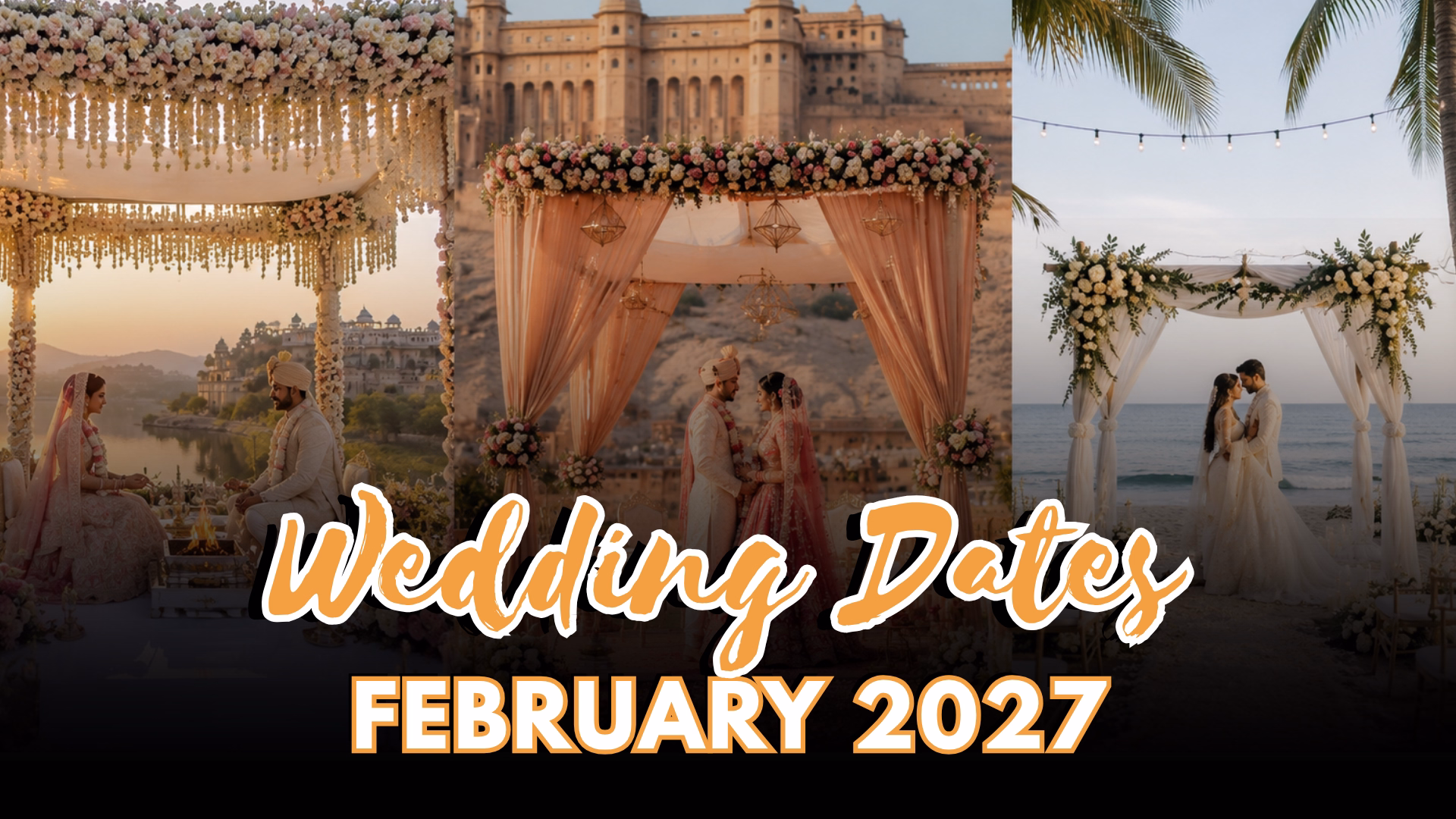 February 2027 Wedding Dates
